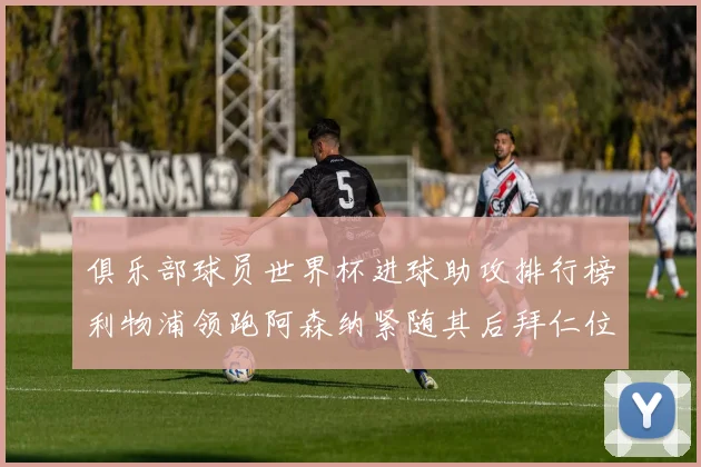 俱乐部球员世界杯进球助攻排行榜利物浦领跑阿森纳紧随其后拜仁位列第三